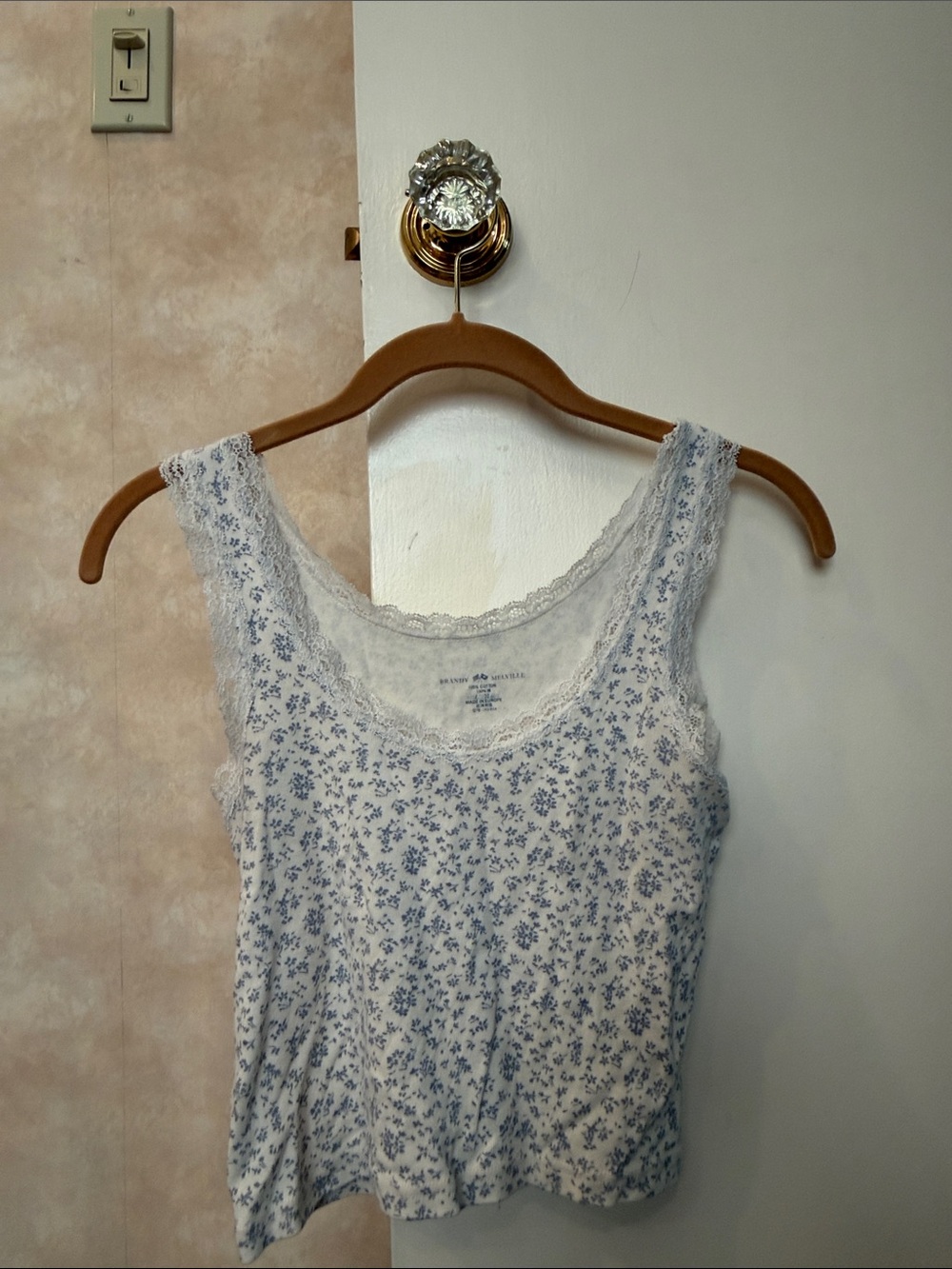 Brandy Melville Floral tank